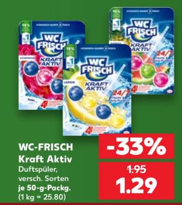 WC FRISCH Kraft aktiv