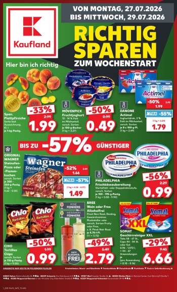 Prospekte Kaufland - 27.07.2026 - 29.07.2026.