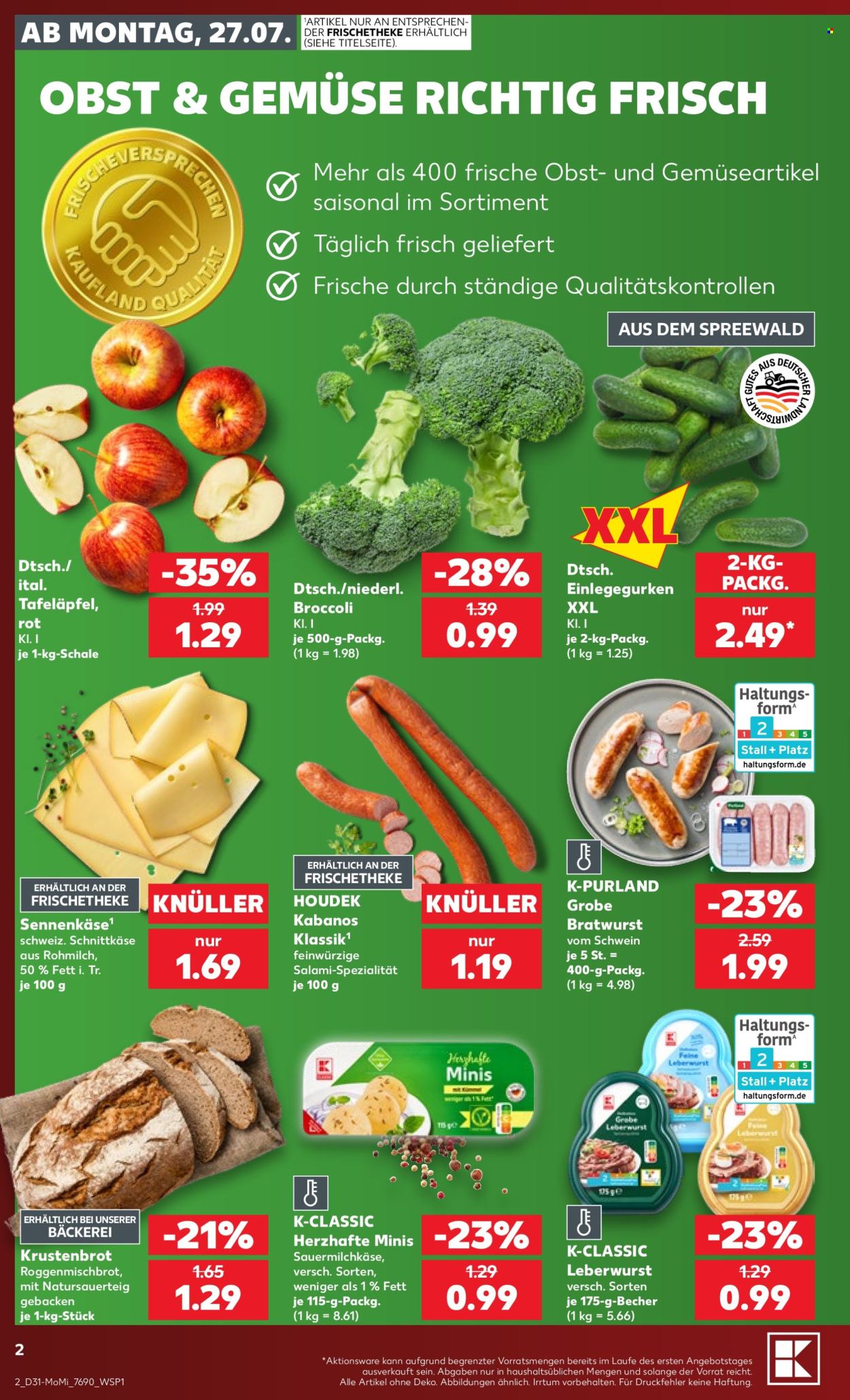 Leták Kaufland - 27.7.2026 - 29.7.2026. Strana 2
