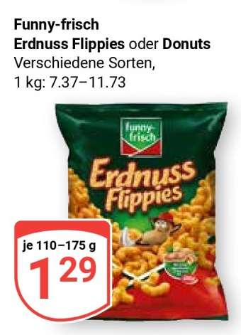 Funny-frisch Erdnuss Flippies oder Donuts