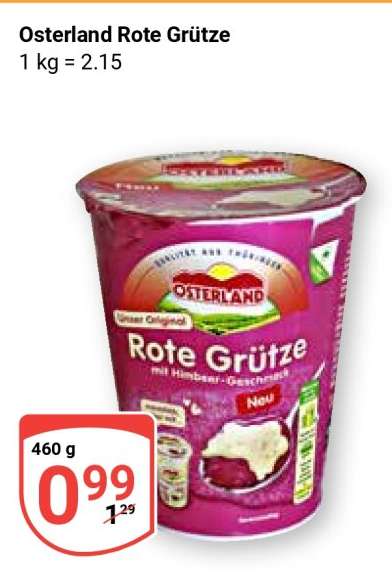 Osterland Rote Grütze
