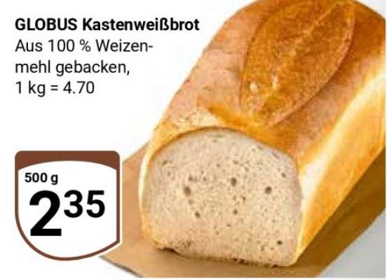 GLOBUS Kastenweißbrot
