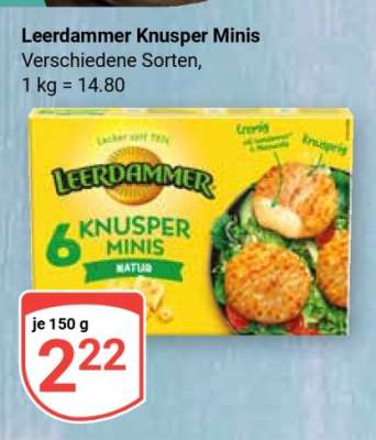 Leerdammer Knusper Minis