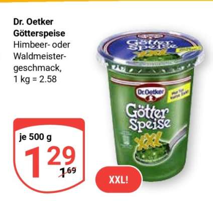 Dr Oetker Götterspeise