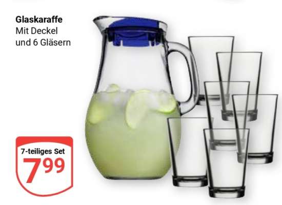 Glaskaraffe