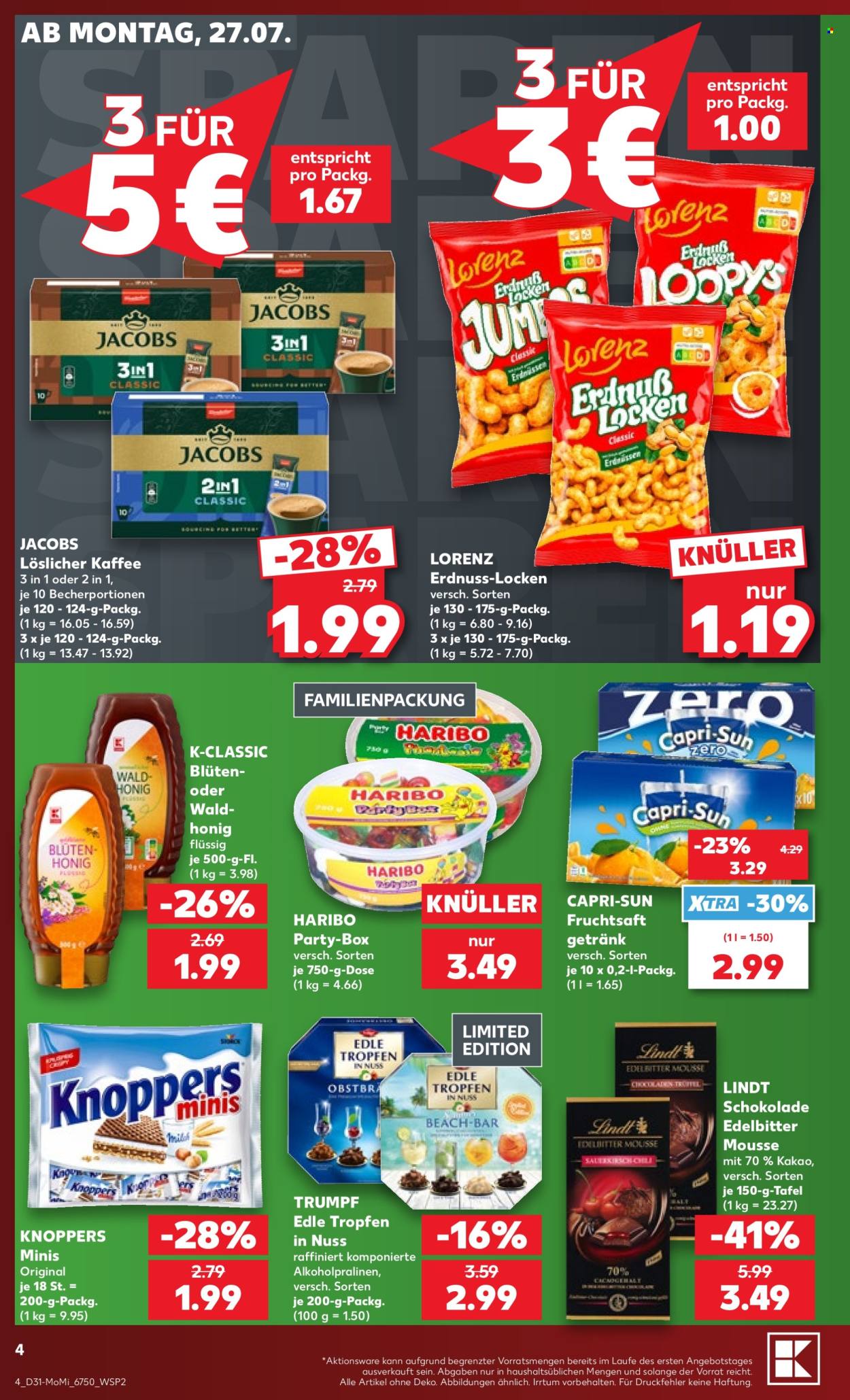 Leták Kaufland - 27.7.2026 - 29.7.2026. Strana 4