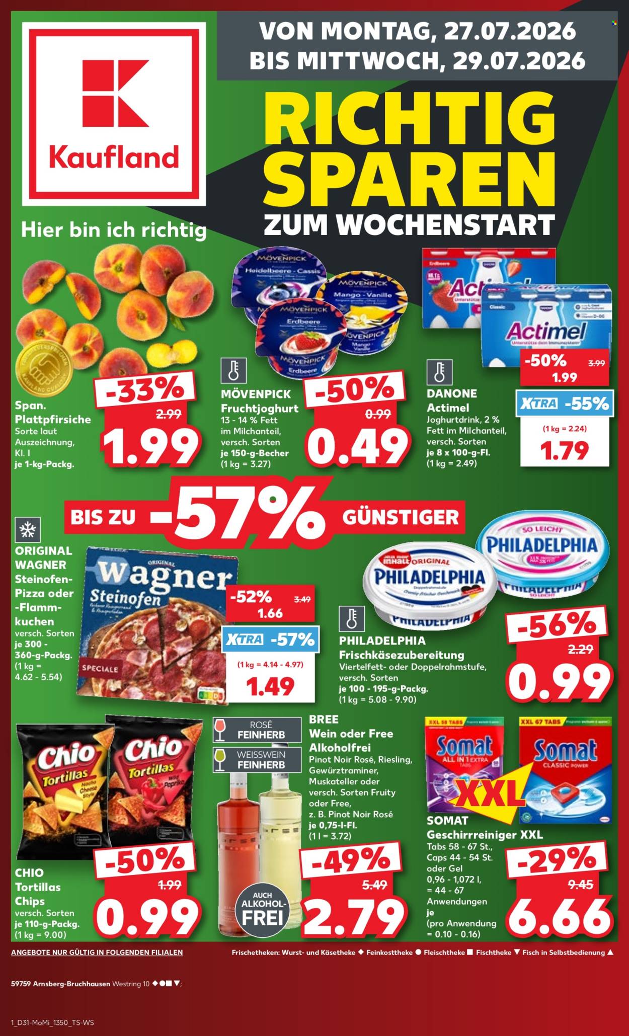 Leták Kaufland - 27.7.2026 - 29.7.2026. Strana 1
