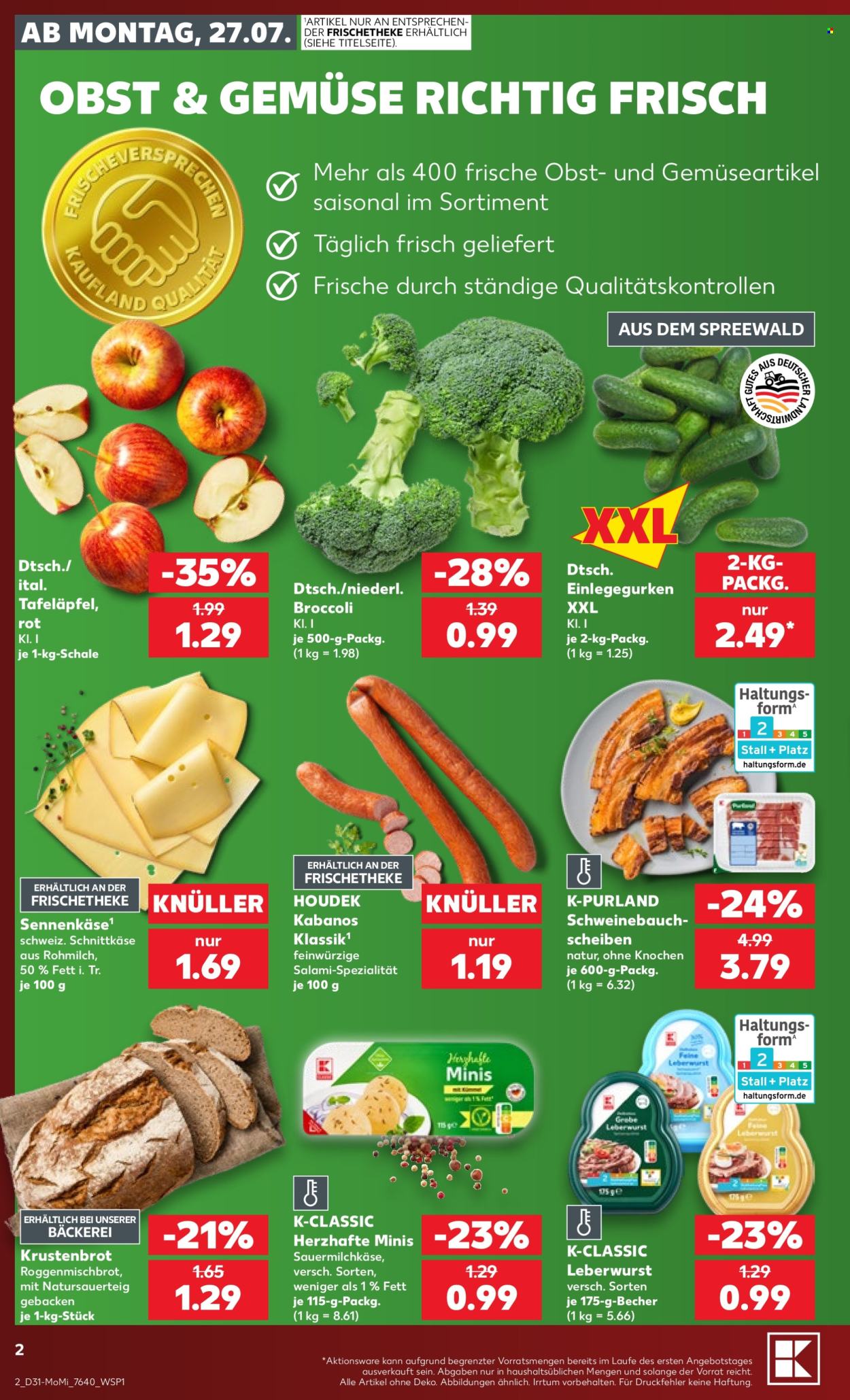 Leták Kaufland - 27.7.2026 - 29.7.2026. Strana 2