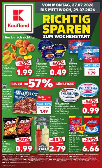 Prospekte Kaufland - 27.07.2026 - 29.07.2026.