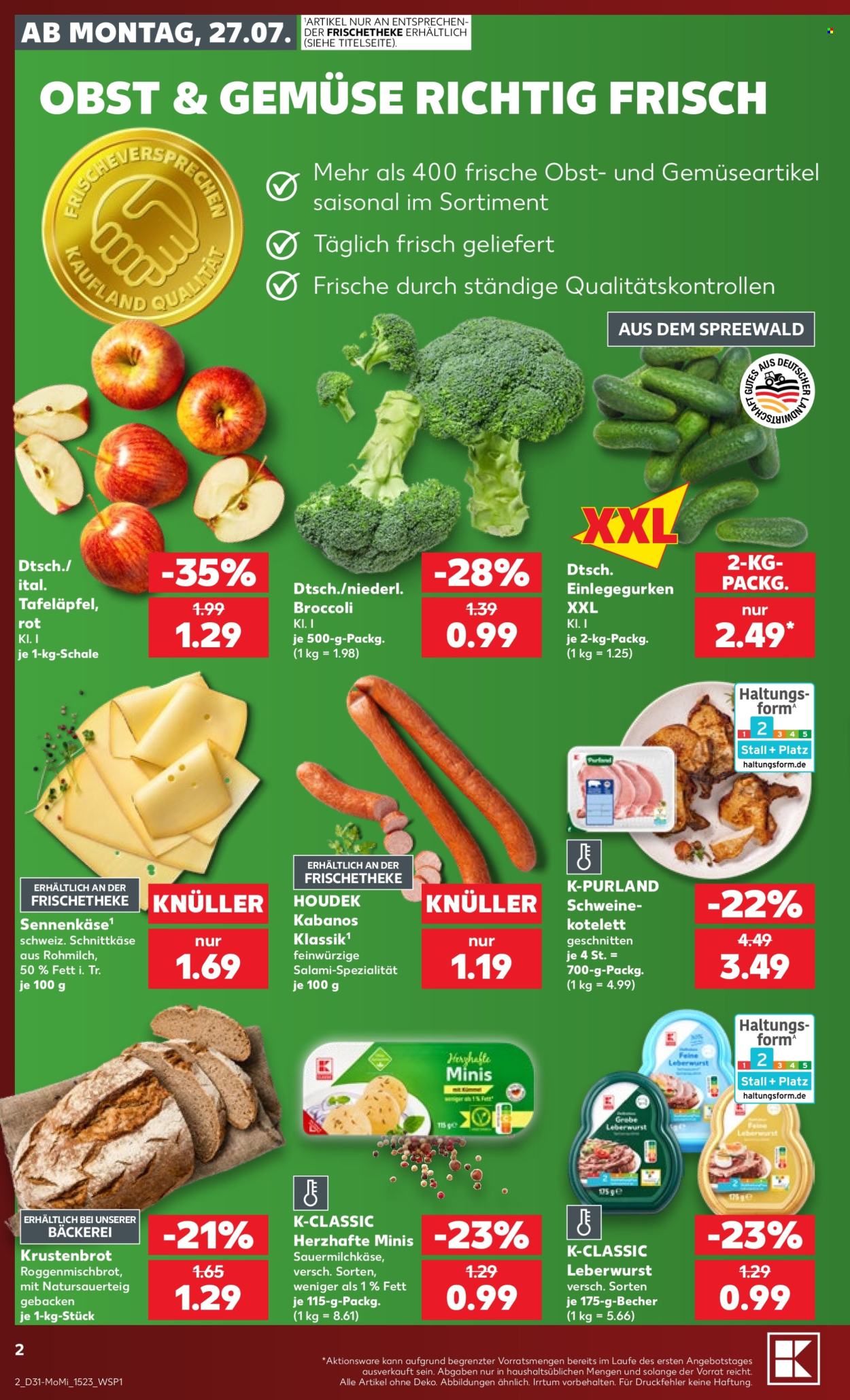 Leták Kaufland - 27.7.2026 - 29.7.2026. Strana 2