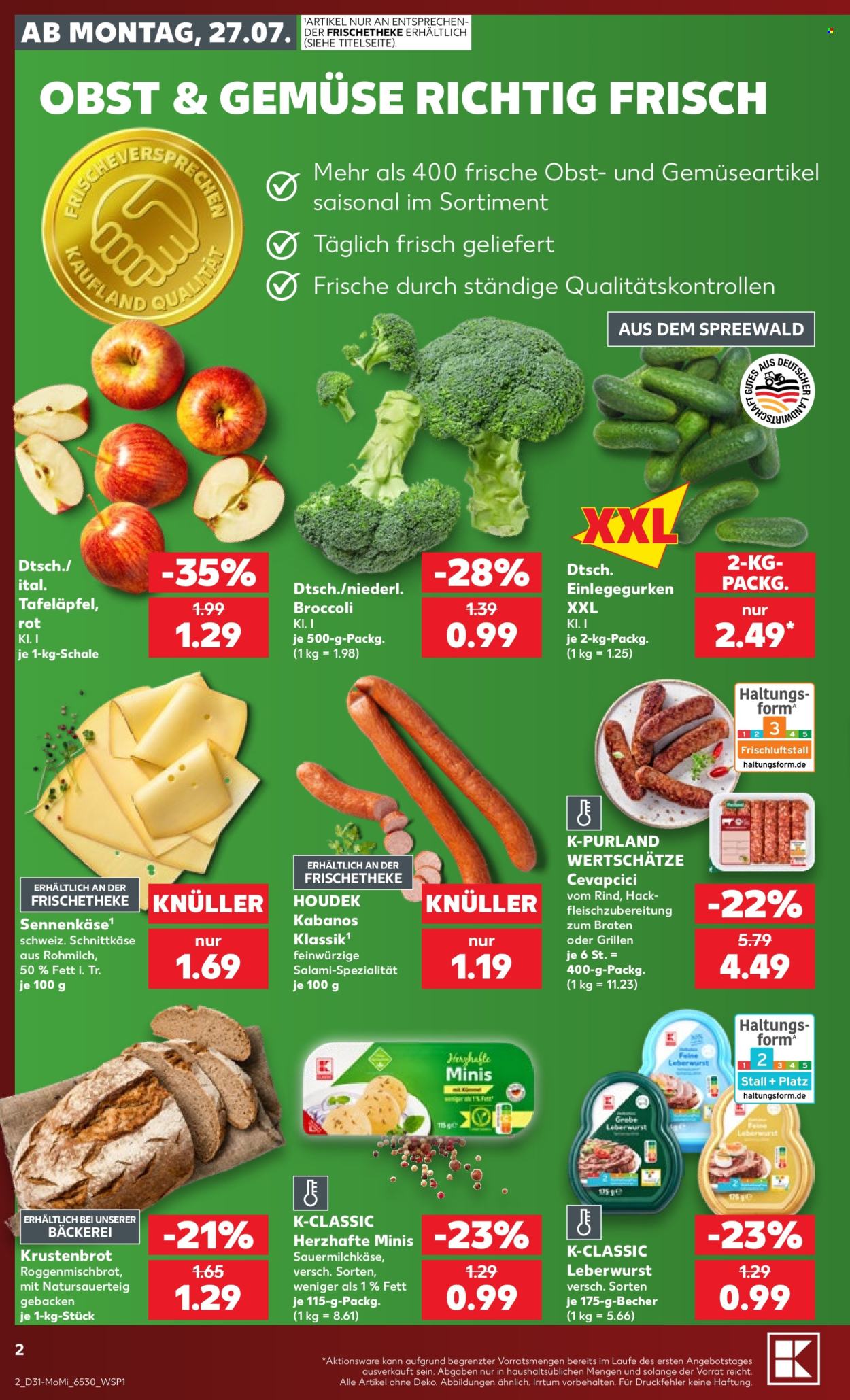 Leták Kaufland - 27.7.2026 - 29.7.2026. Strana 2