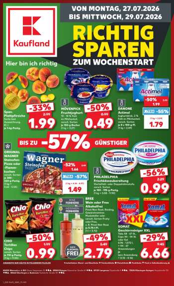 Prospekte Kaufland - 27.07.2026 - 29.07.2026.