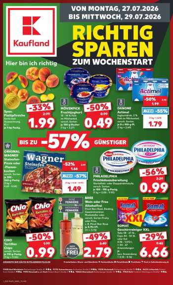 Prospekte Kaufland - 27.07.2026 - 29.07.2026.