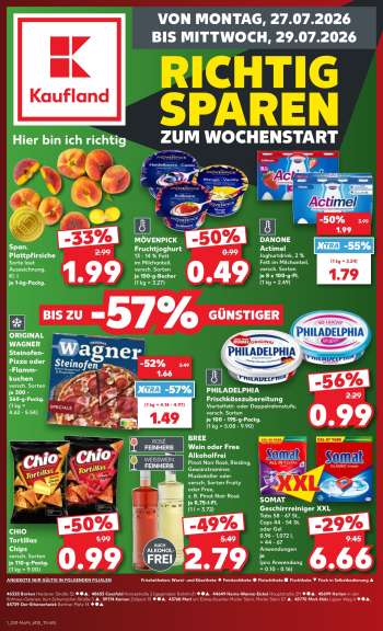 Prospekte Kaufland - 27.07.2026 - 29.07.2026.