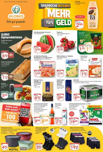 Prospekte Globus - 27.07.2026 - 1.08.2026.