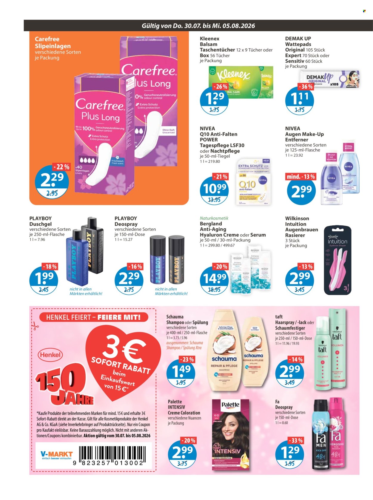 Leták V-Markt - 30.7.2026 - 5.8.2026. Strana 12