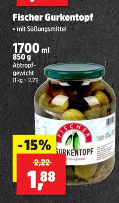 Fischer Gurkentopf