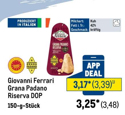 Giovanni Ferrari Grana Padano Riserva DOP