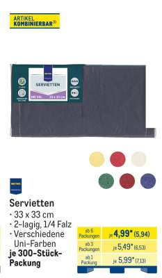 Servietten