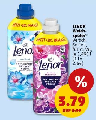 Lenor Weichspüler