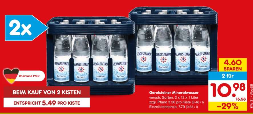 Gerolsteiner Mineralwasser