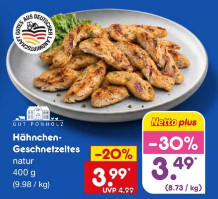 Hähnchen Geschnetzeltes