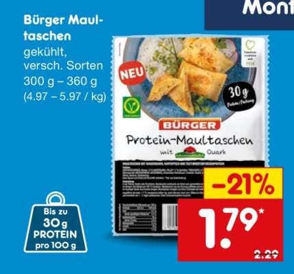 BÜRGER Maultaschen