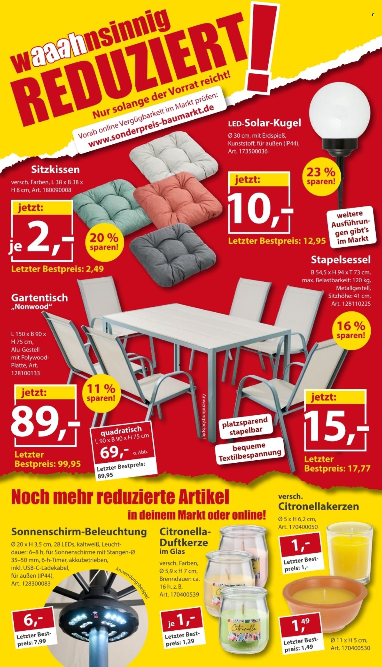 Leták Sonderpreis-Baumarkt - 1.8.2026 - 7.8.2026. Strana 10