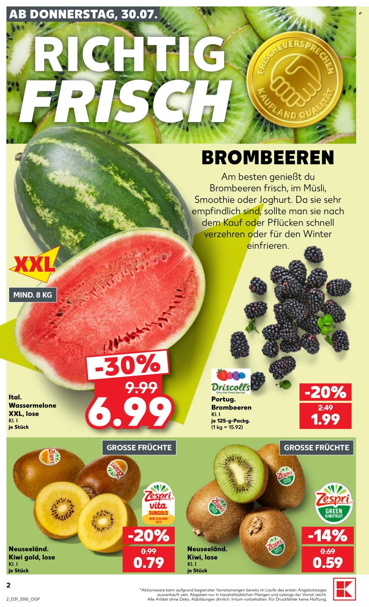 Leták Kaufland - 30.7.2026 - 5.8.2026. Strana 2
