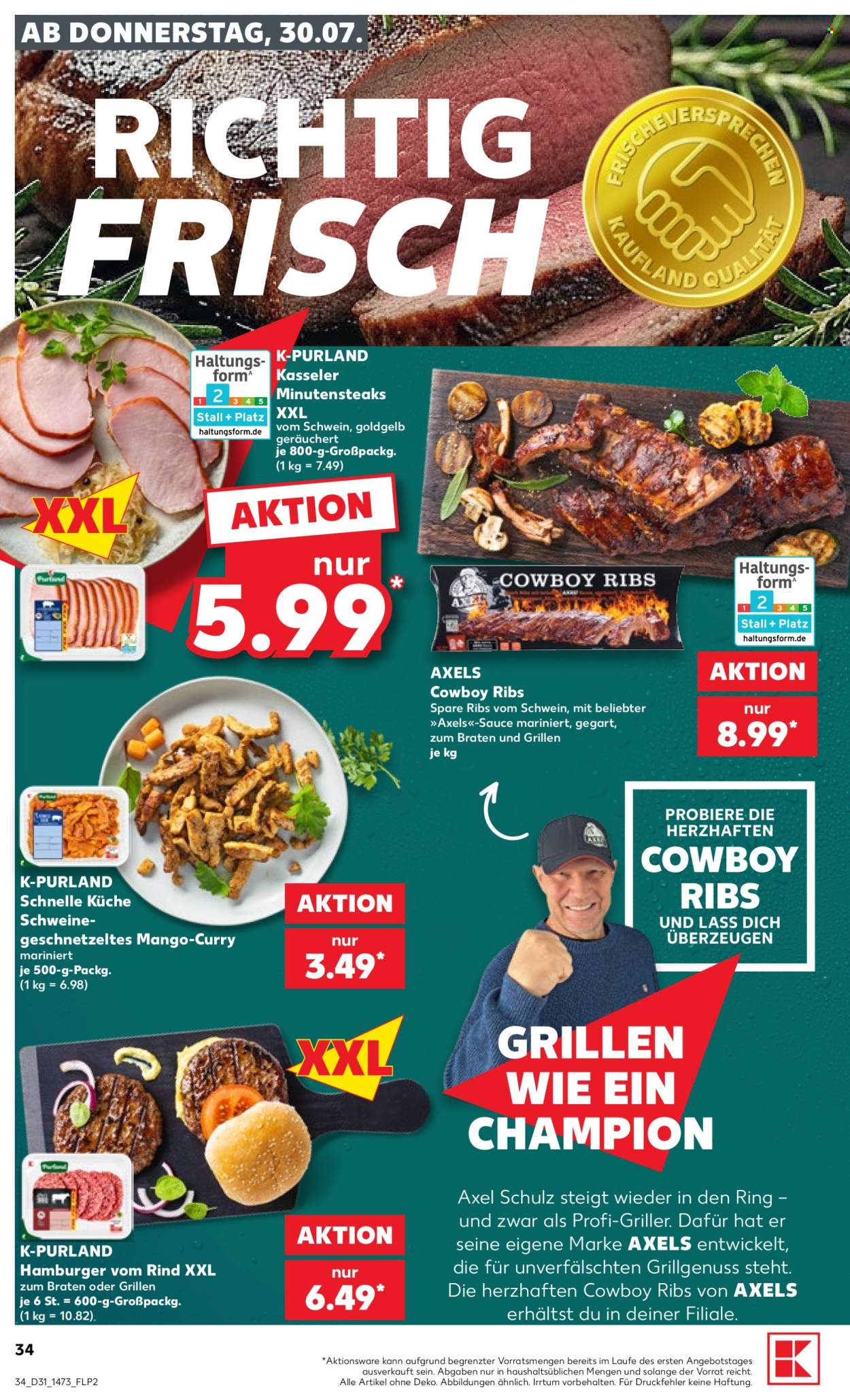 Leták Kaufland - 30.7.2026 - 5.8.2026. Strana 34
