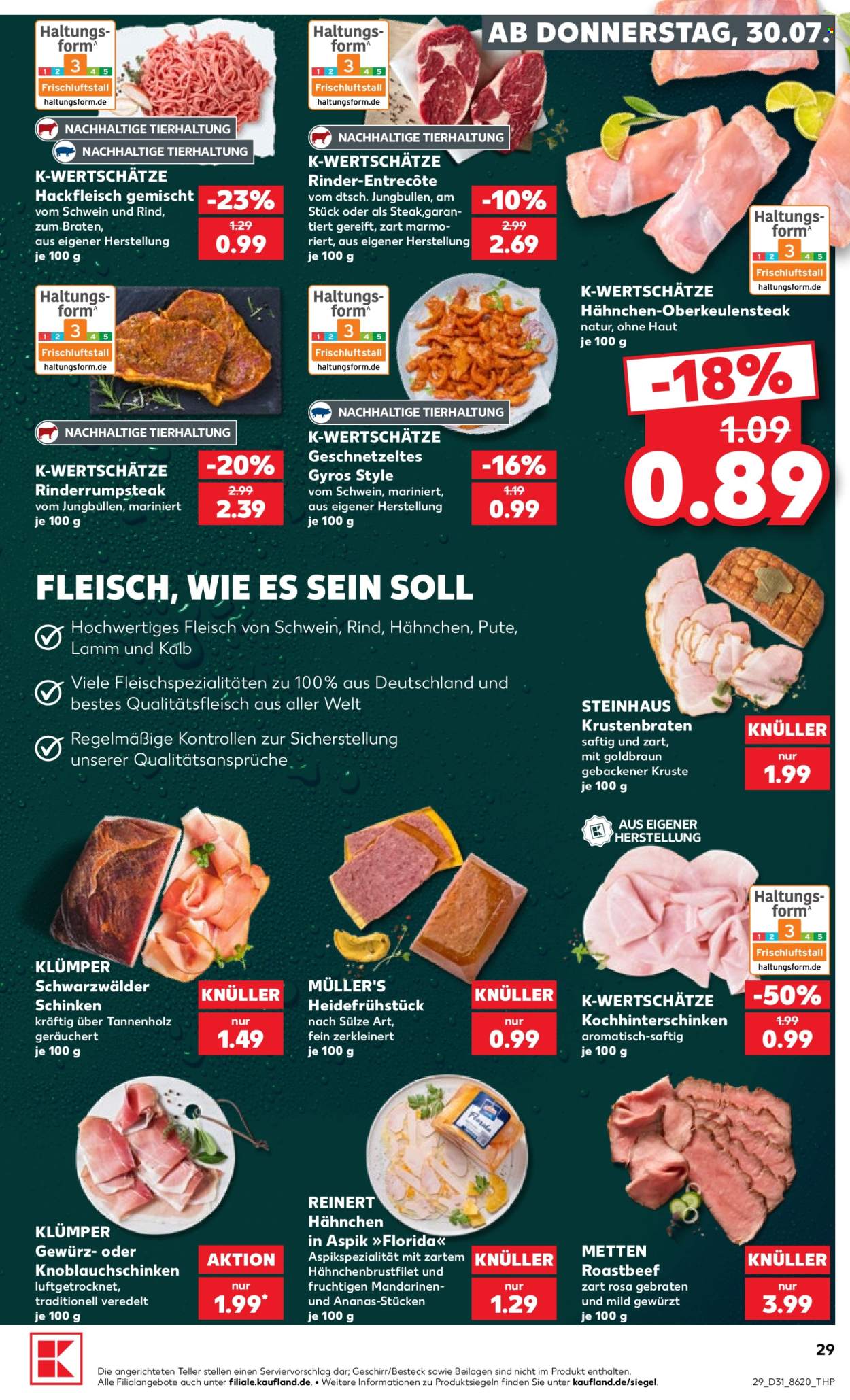 Leták Kaufland - 30.7.2026 - 5.8.2026. Strana 29