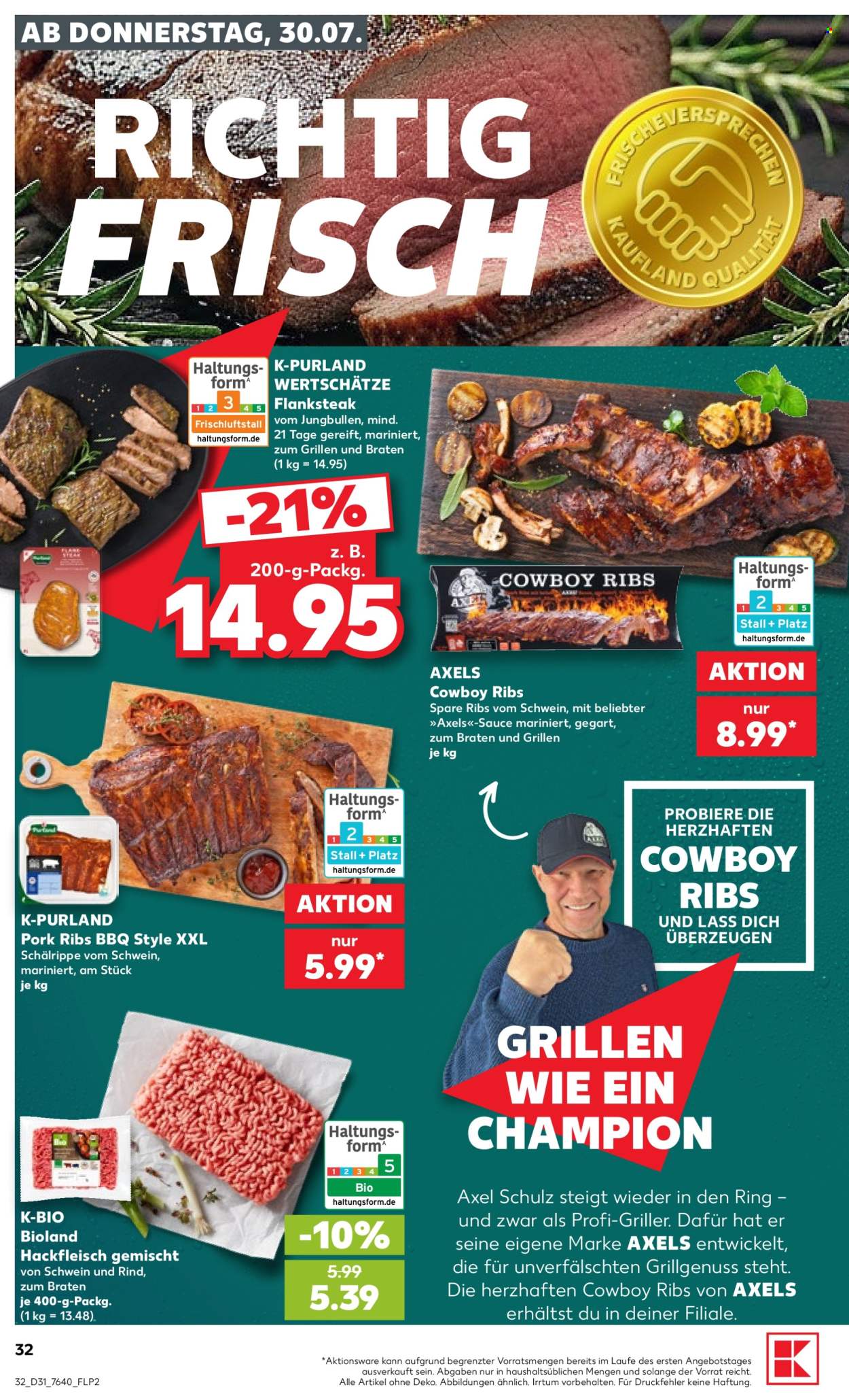 Leták Kaufland - 30.7.2026 - 5.8.2026. Strana 32