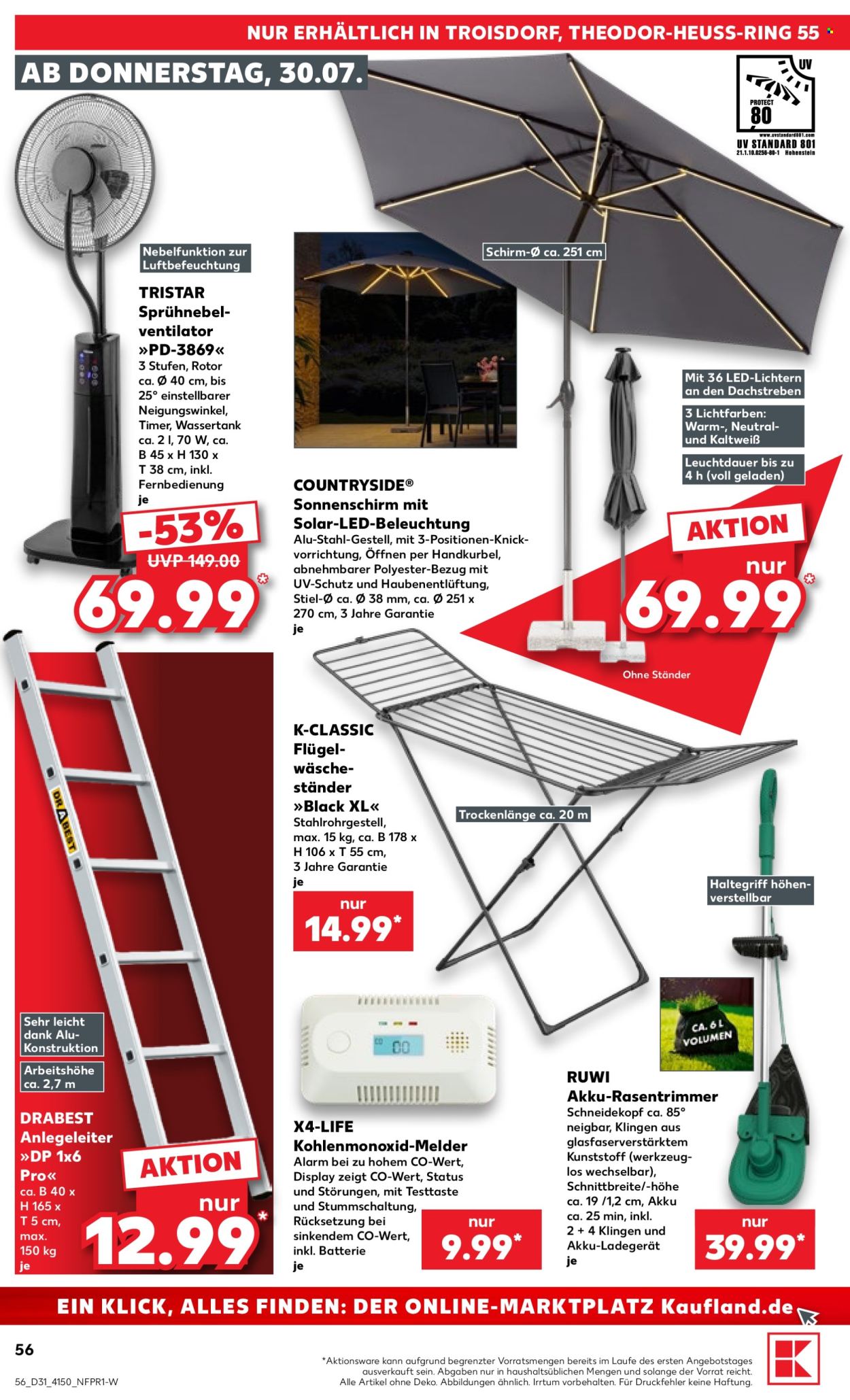 Leták Kaufland - 30.7.2026 - 5.8.2026. Strana 56