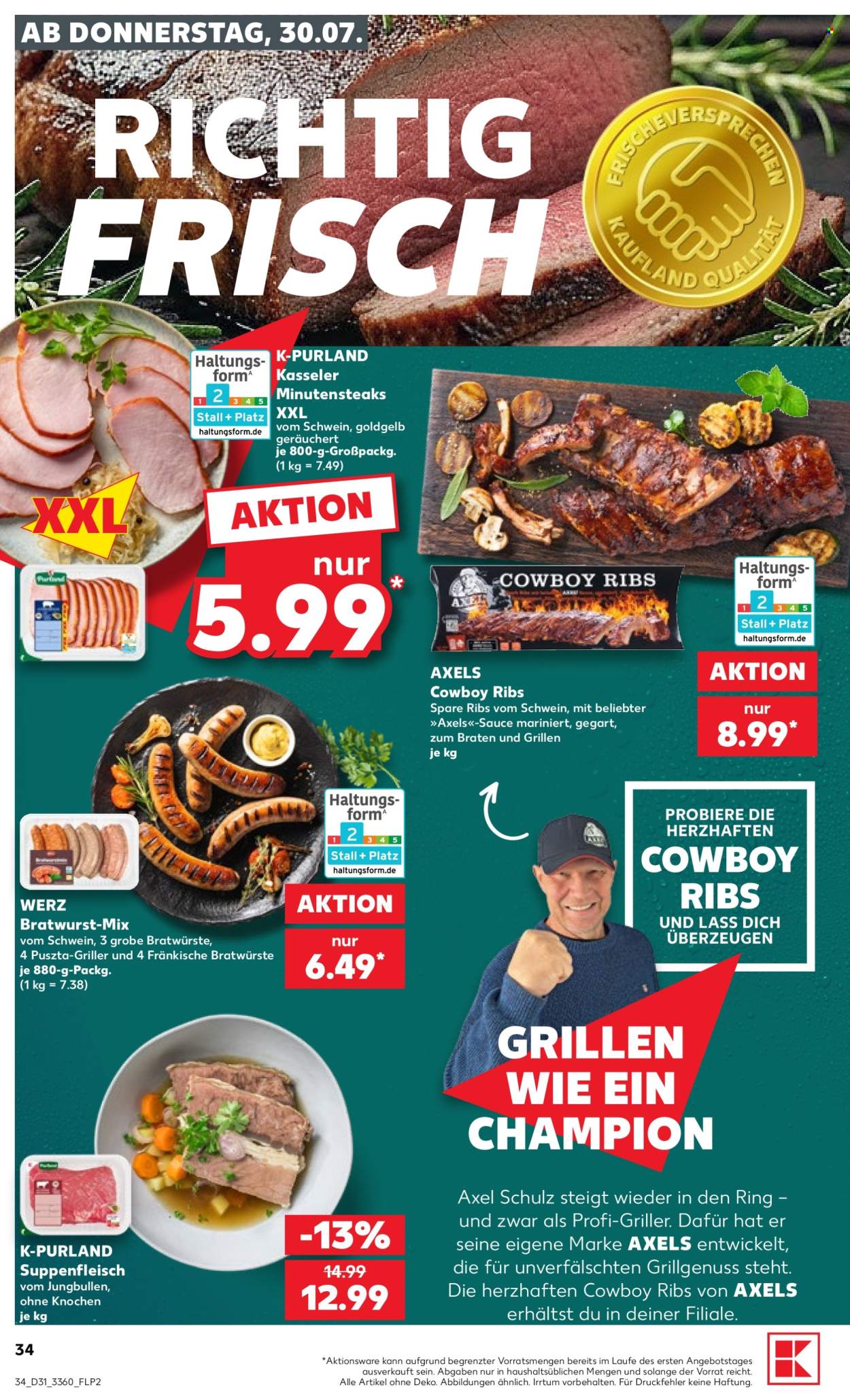 Leták Kaufland - 30.7.2026 - 5.8.2026. Strana 34