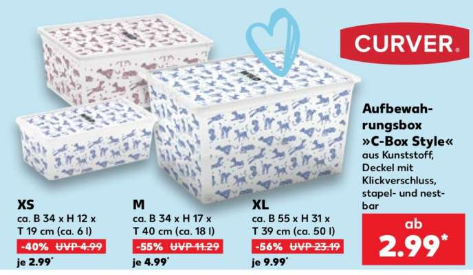 Aufbewahrungsbox »C-Box Style«