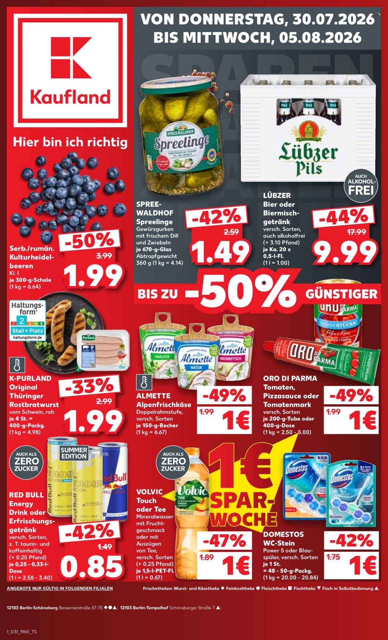 Leták Kaufland - 30.7.2026 - 5.8.2026. Strana 1