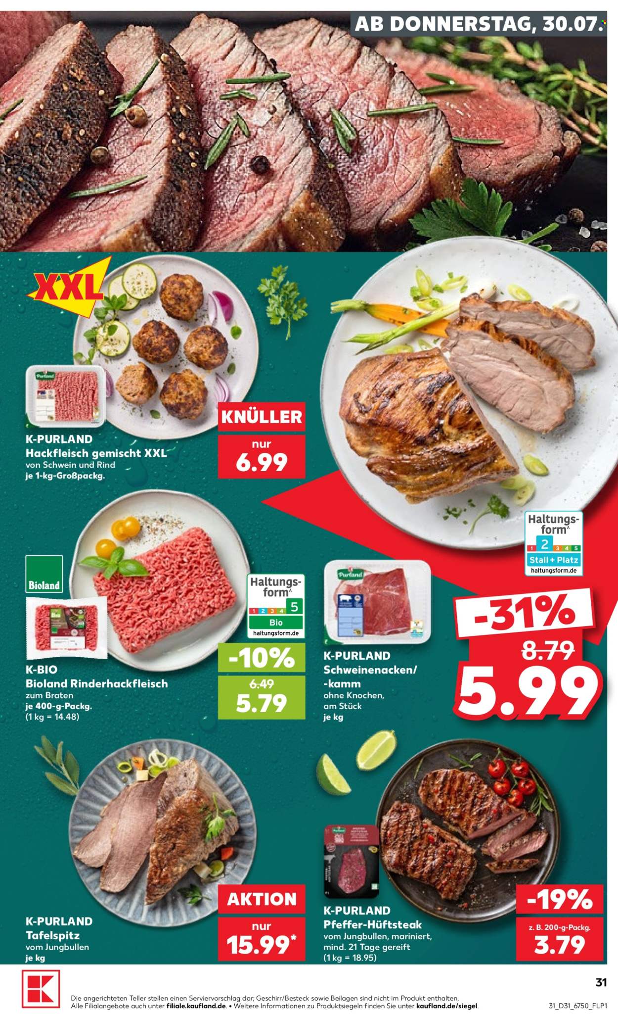 Leták Kaufland - 30.7.2026 - 5.8.2026. Strana 31