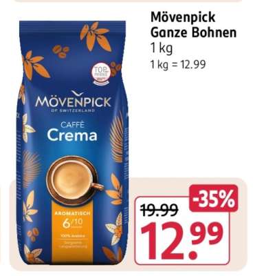Mövenpick Ganze Bohnen