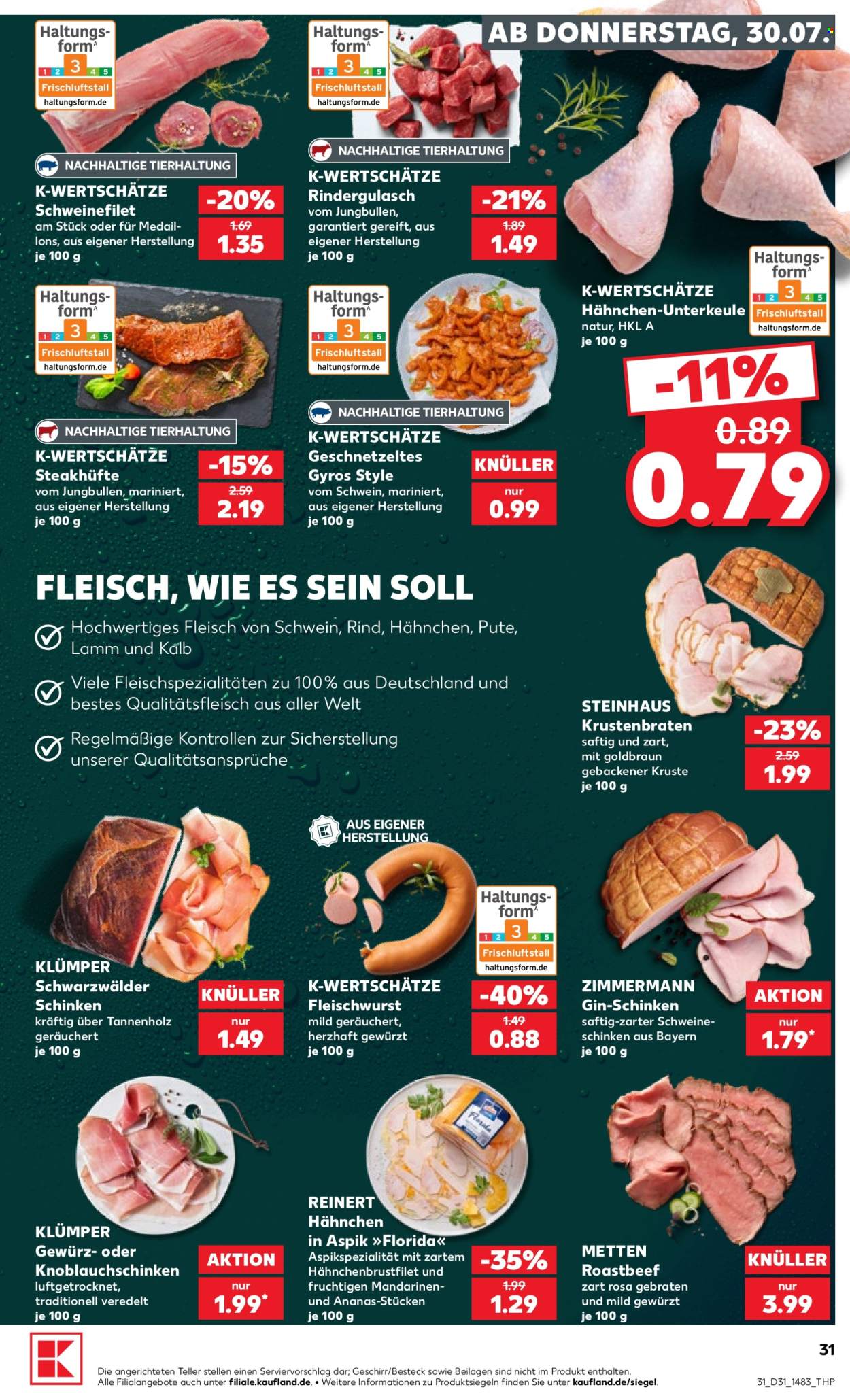 Leták Kaufland - 30.7.2026 - 5.8.2026. Strana 31