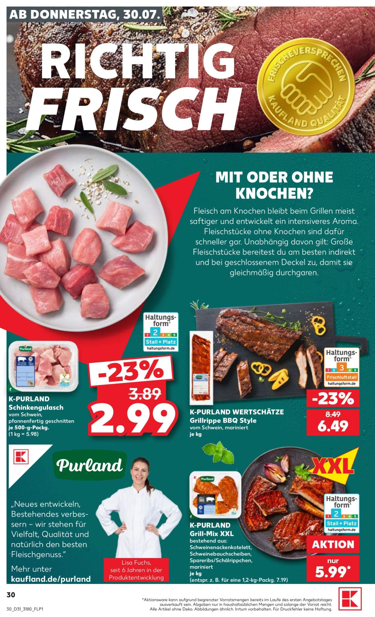 Leták Kaufland - 30.7.2026 - 5.8.2026. Strana 30