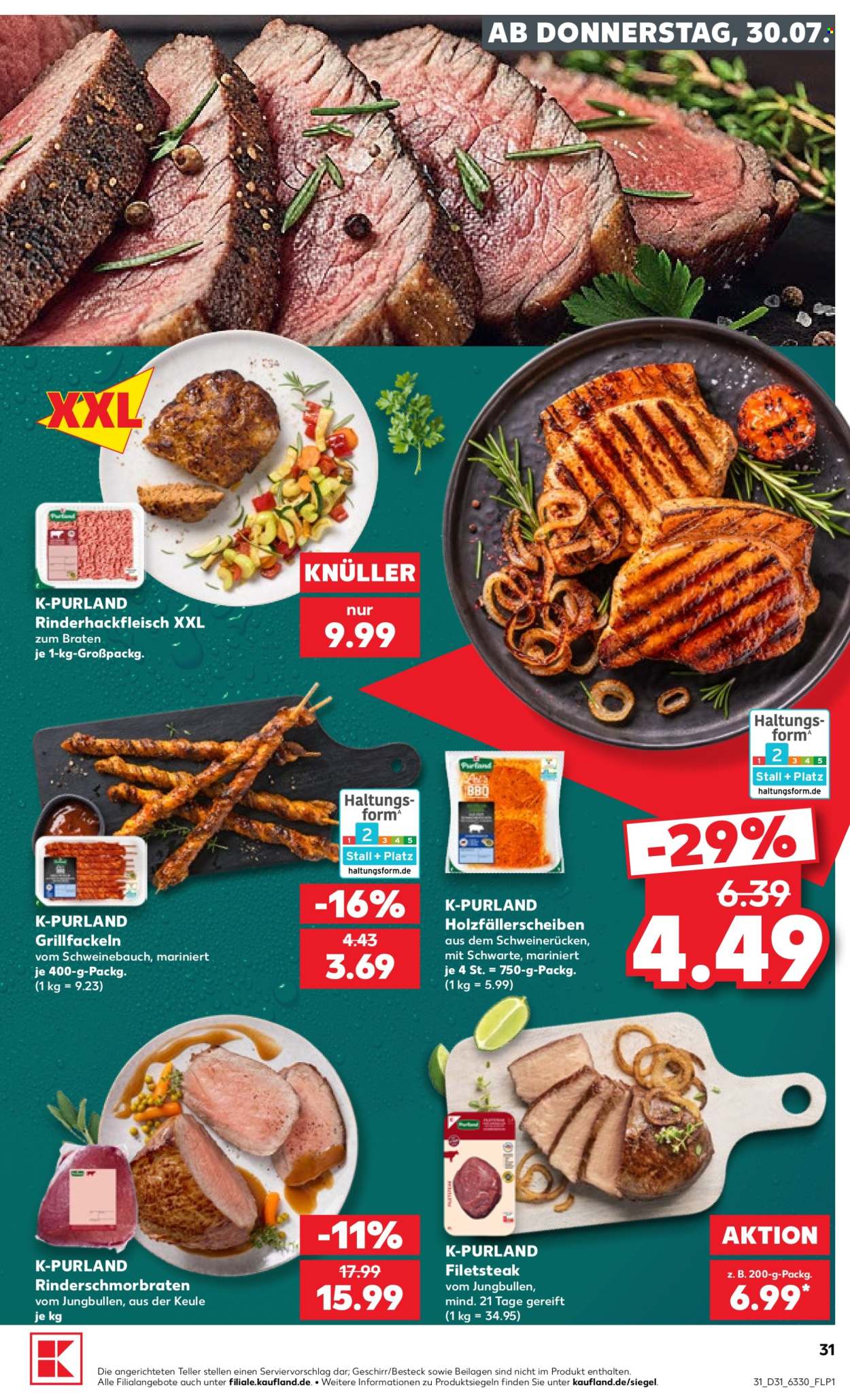 Leták Kaufland - 30.7.2026 - 5.8.2026. Strana 31