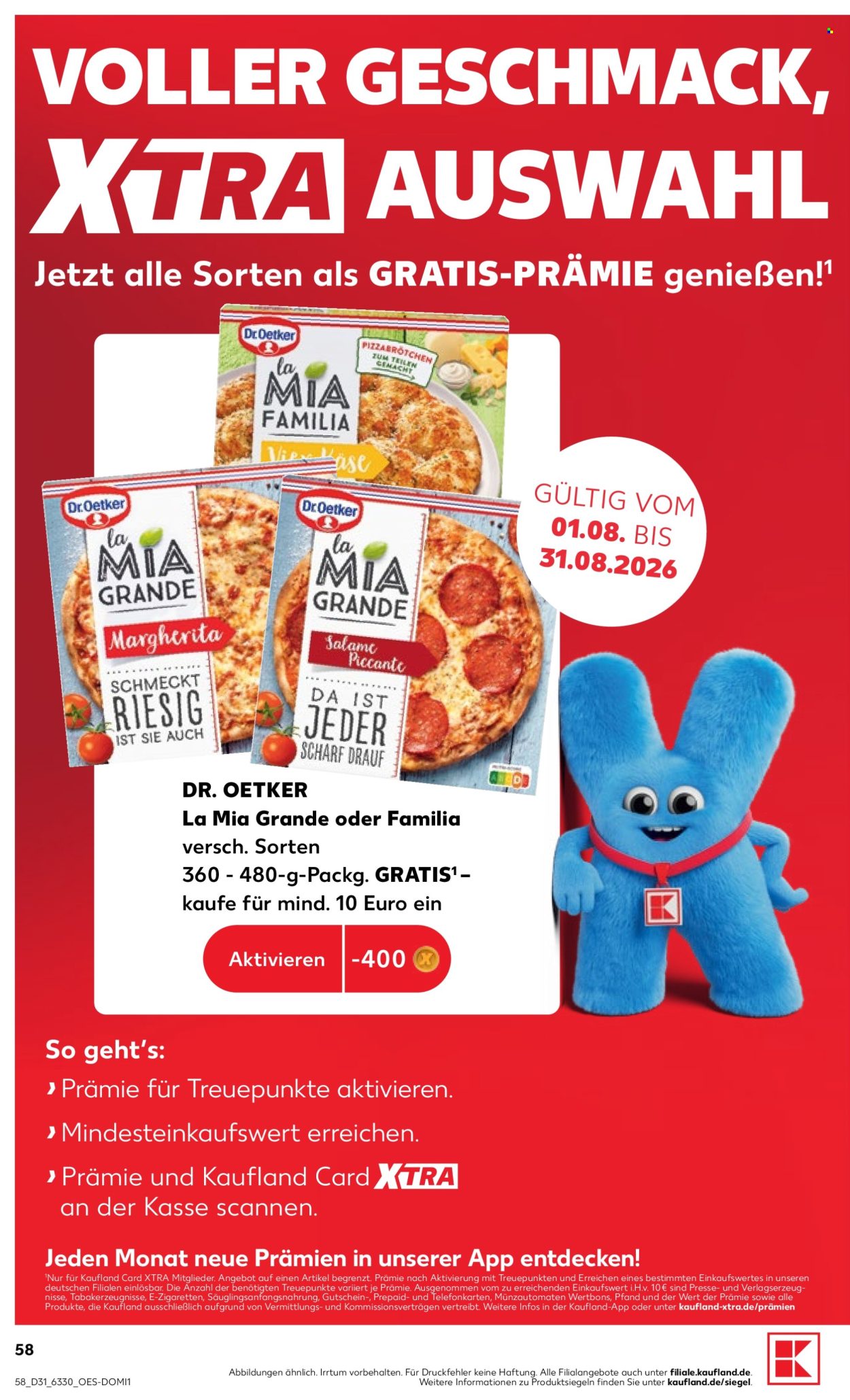 Leták Kaufland - 30.7.2026 - 5.8.2026. Strana 58