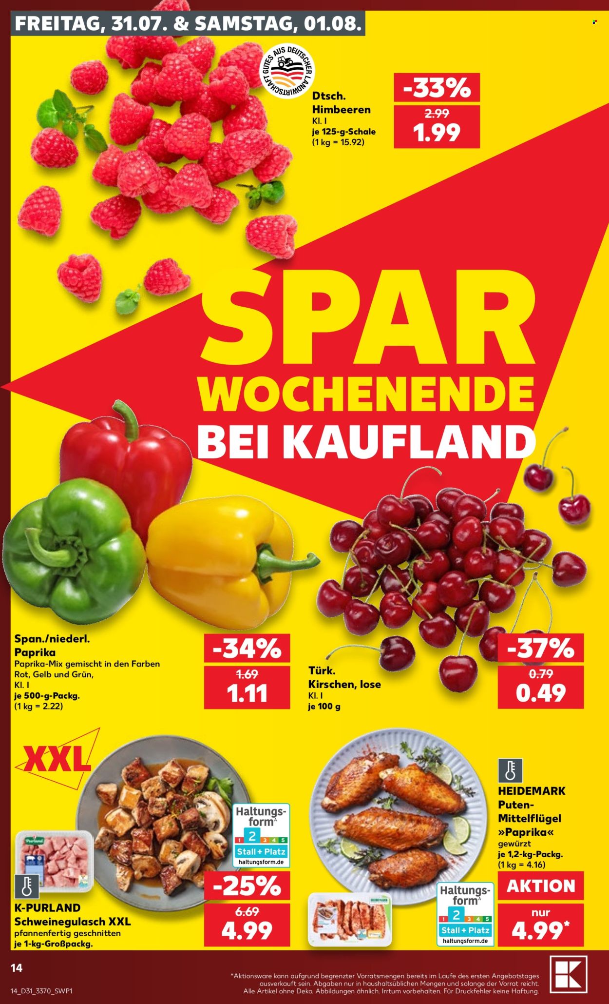 Leták Kaufland - 30.7.2026 - 5.8.2026. Strana 14