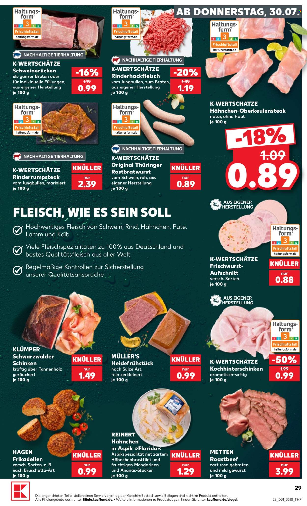 Leták Kaufland - 30.7.2026 - 5.8.2026. Strana 29