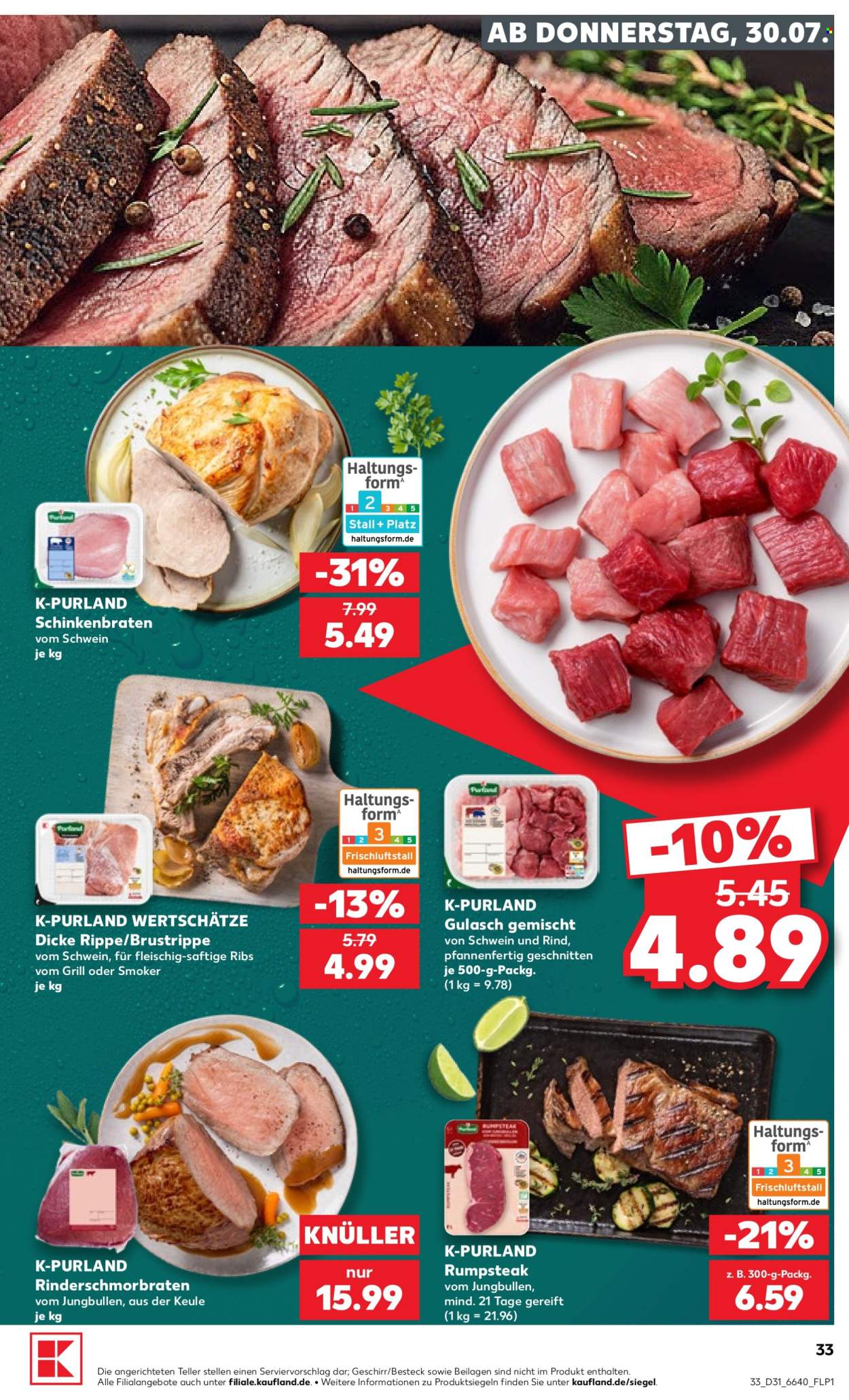Leták Kaufland - 30.7.2026 - 5.8.2026. Strana 33