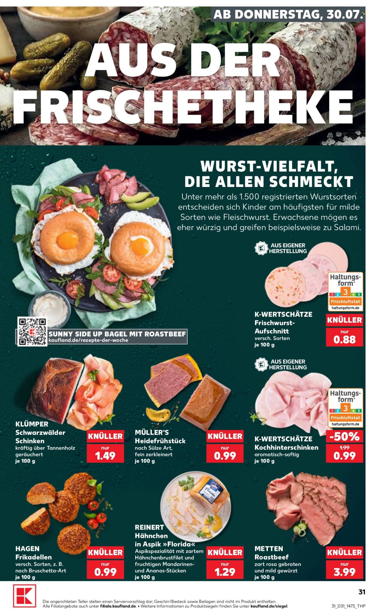 Leták Kaufland - 30.7.2026 - 5.8.2026. Strana 31