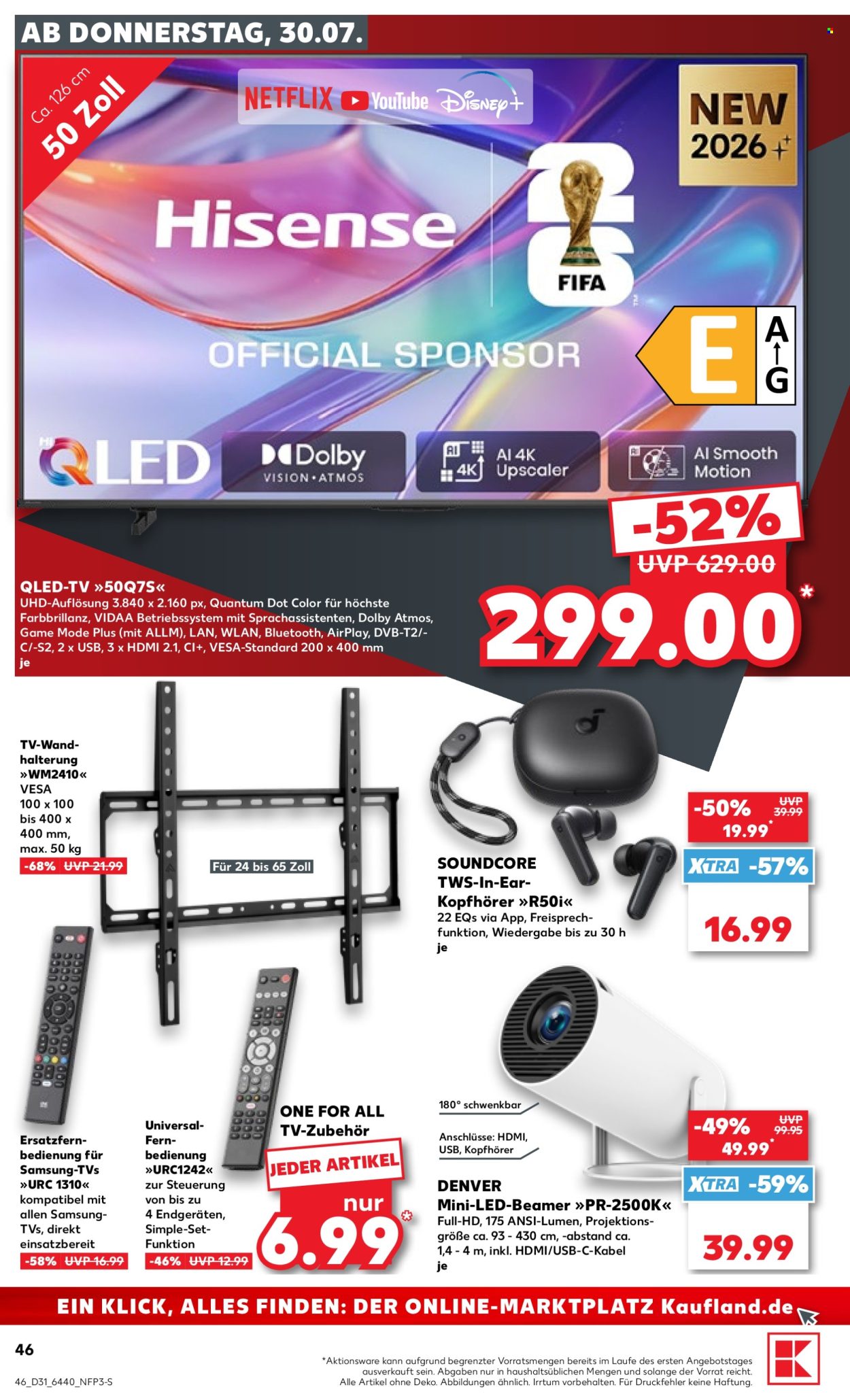 Leták Kaufland - 30.7.2026 - 5.8.2026. Strana 46