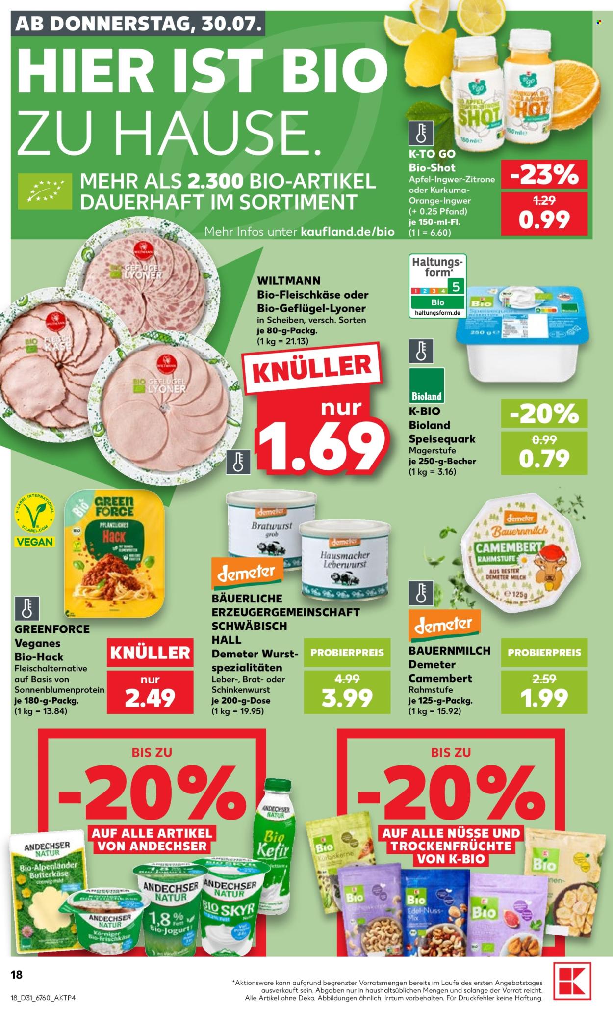 Leták Kaufland - 30.7.2026 - 5.8.2026. Strana 18