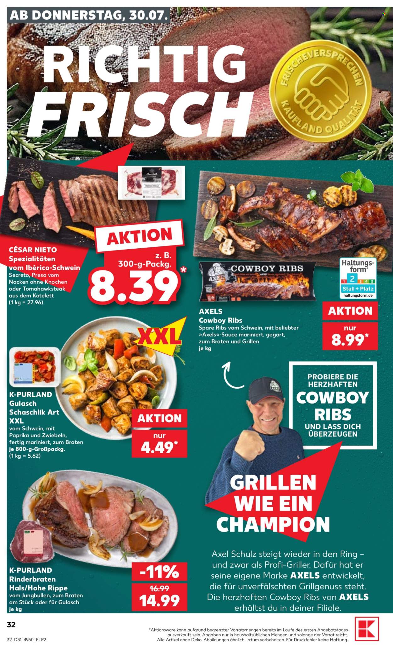 Leták Kaufland - 30.7.2026 - 5.8.2026. Strana 32