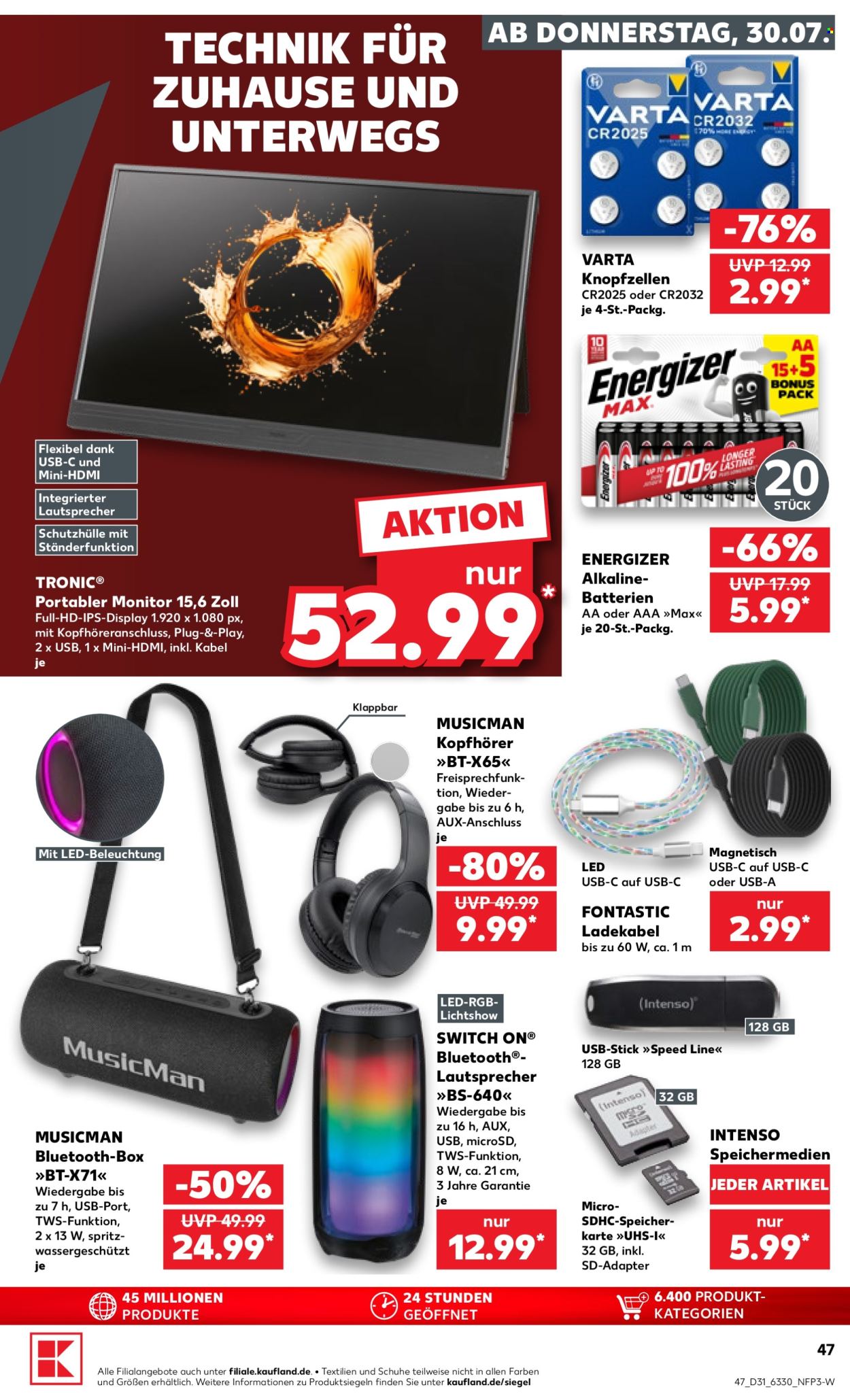 Leták Kaufland - 30.7.2026 - 5.8.2026. Strana 47